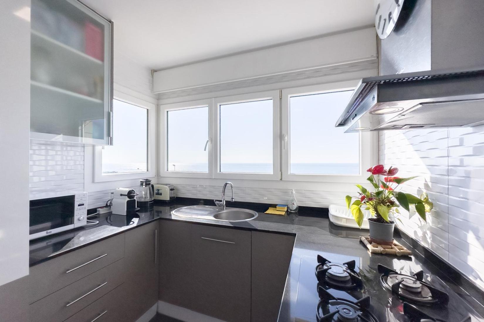 Impresionante Apartamento Delante Del Mar Vilassar De Mar Kültér fotó