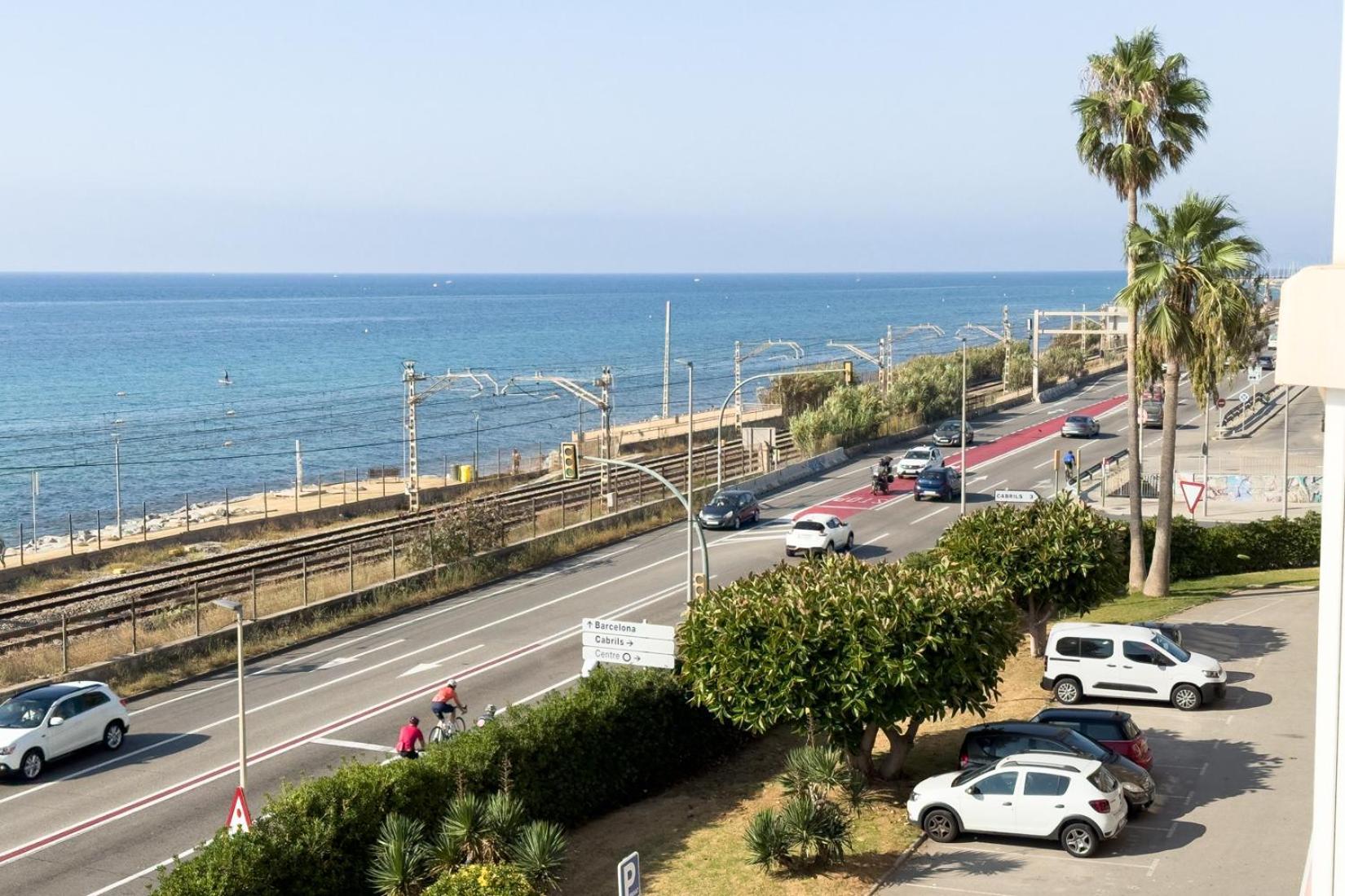 Impresionante Apartamento Delante Del Mar Vilassar De Mar Kültér fotó